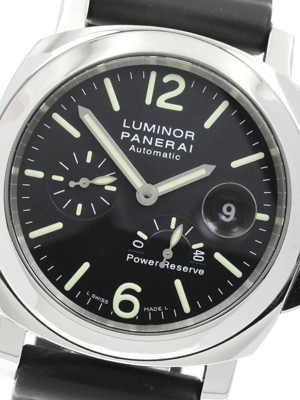 PANERAI Luminor PAM00090 Power reserve date Automatic Men's Watch_958870